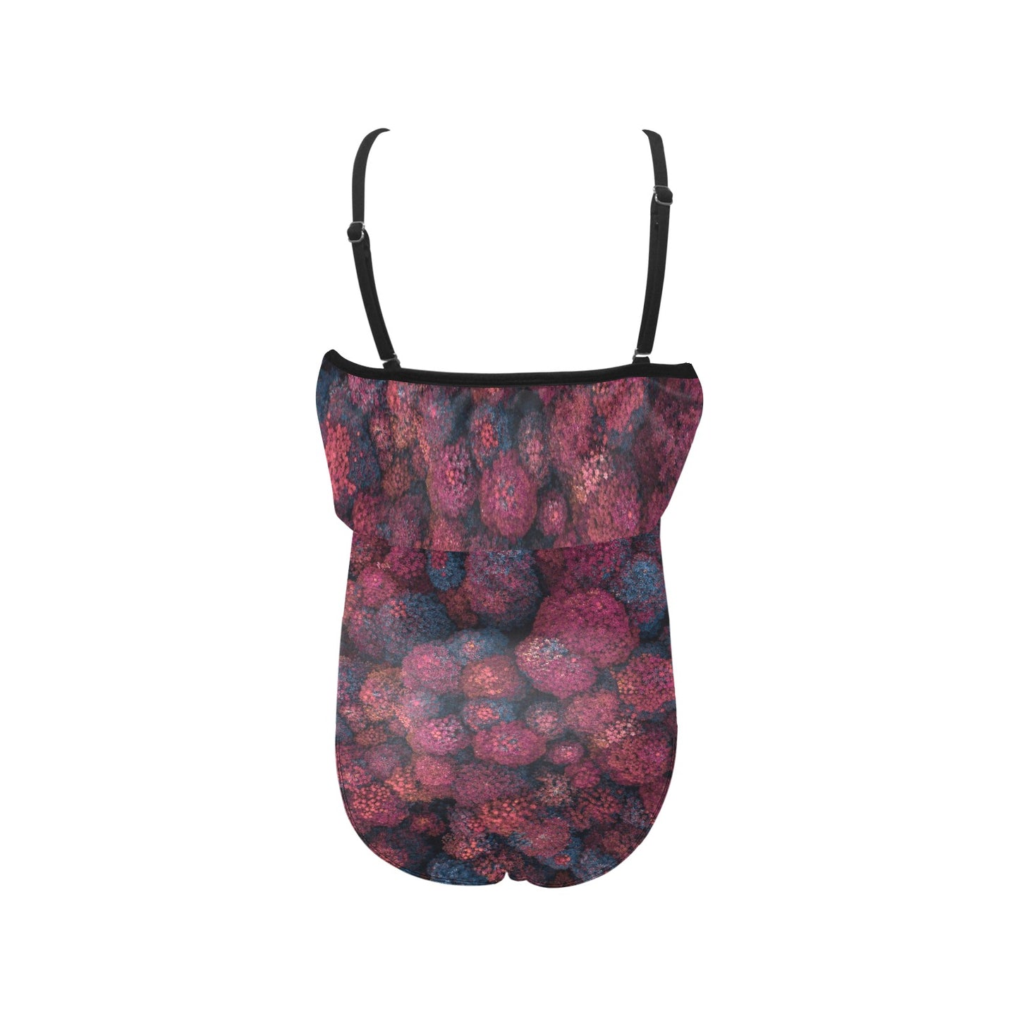 Kids' Spaghetti Strap Ruffle Swimsuit (S26)