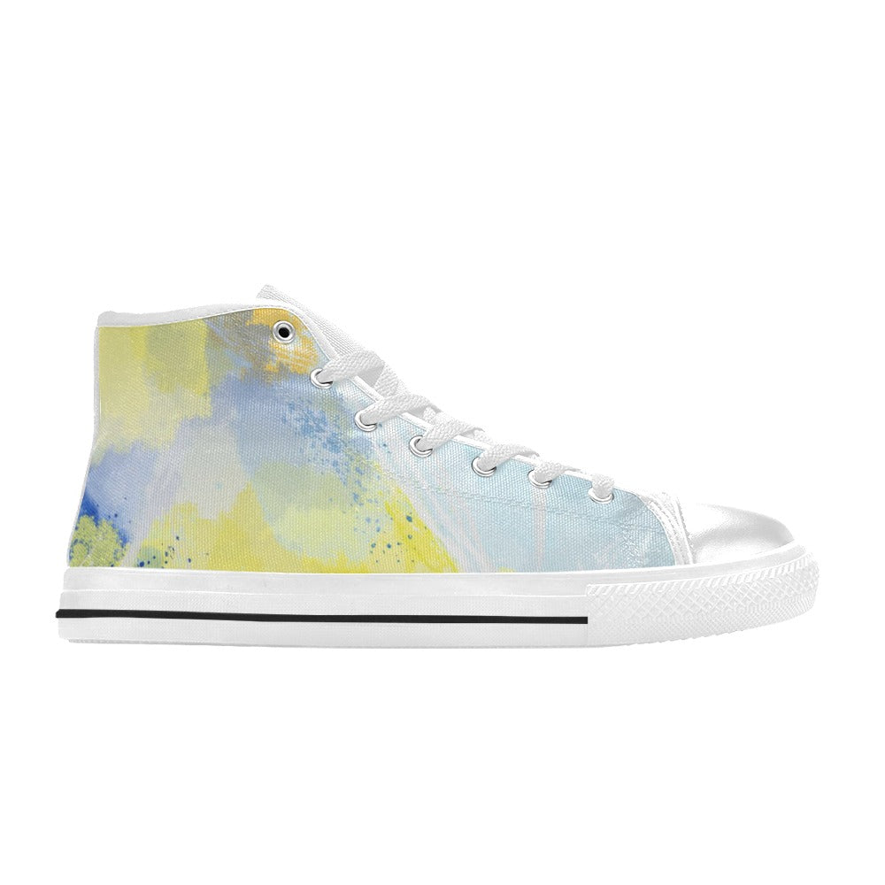 Custom High Top Canvas Shoes for Women Model017