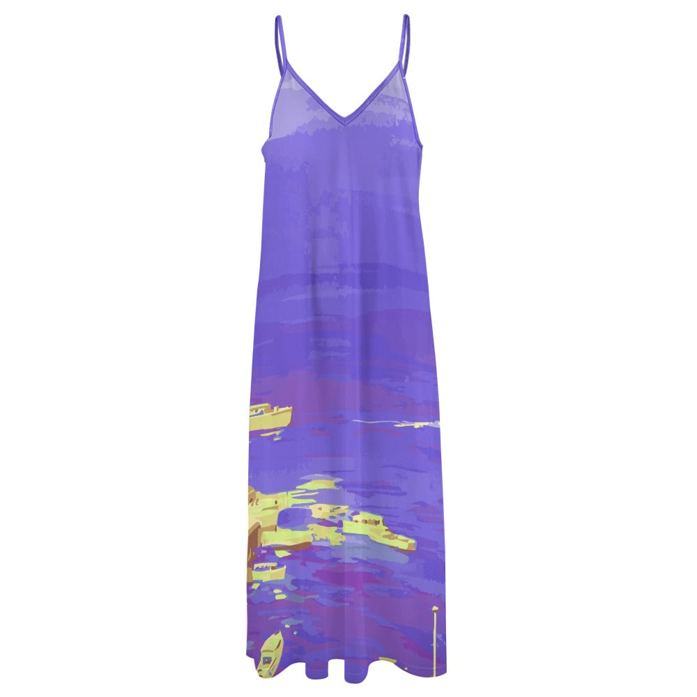 Sling Ankle Long Dress