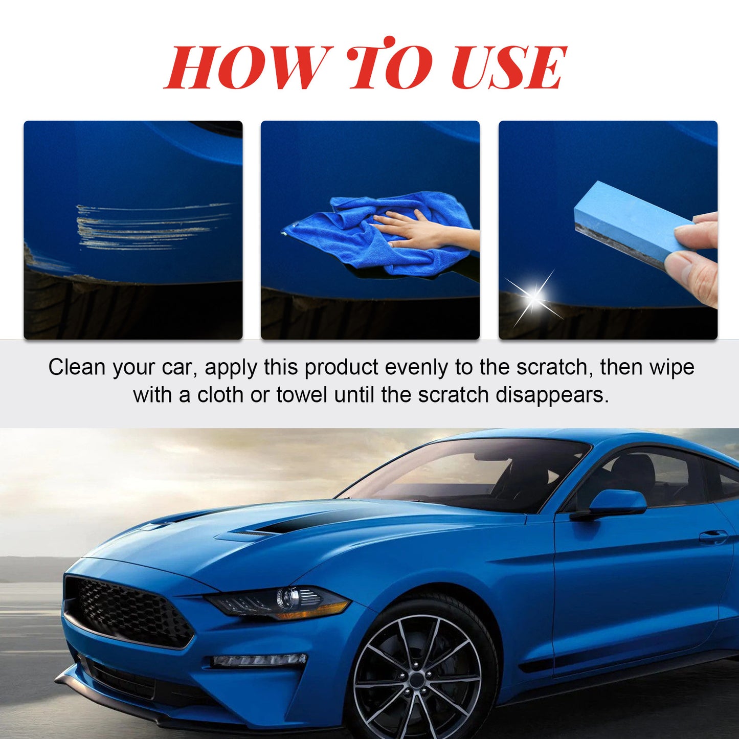 Car Paint Scratch Remover