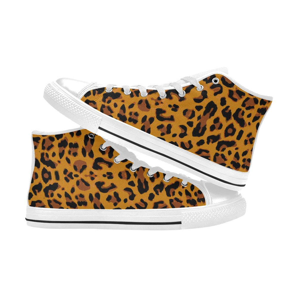 Custom High Top Canvas Shoes for Women Model017