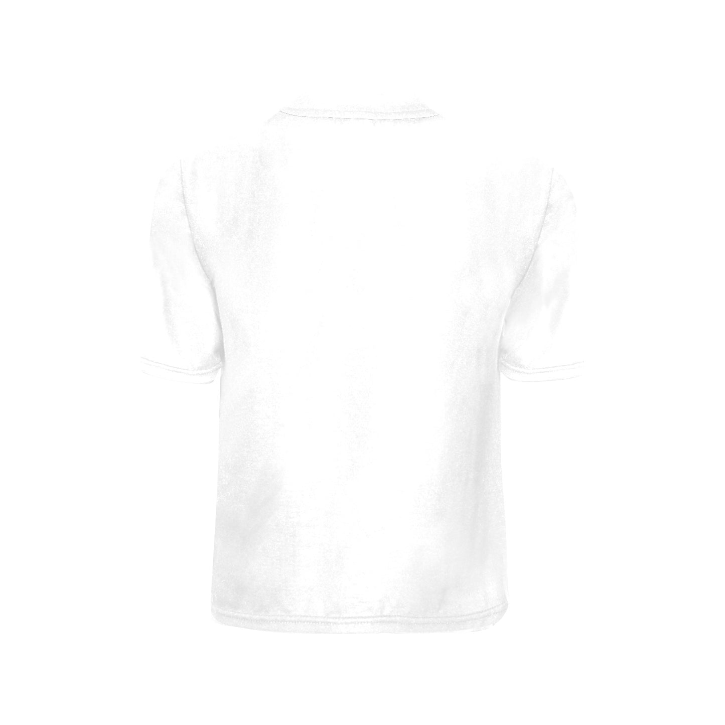 Big Girls' All Over Print Crew Neck T-Shirt(T40-2)