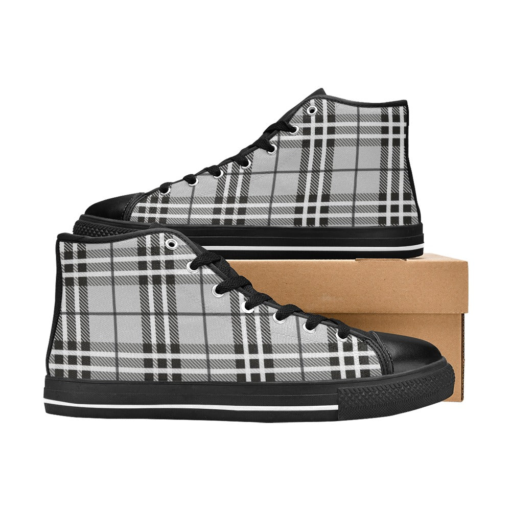Custom High Top Canvas Shoes for Women Model017