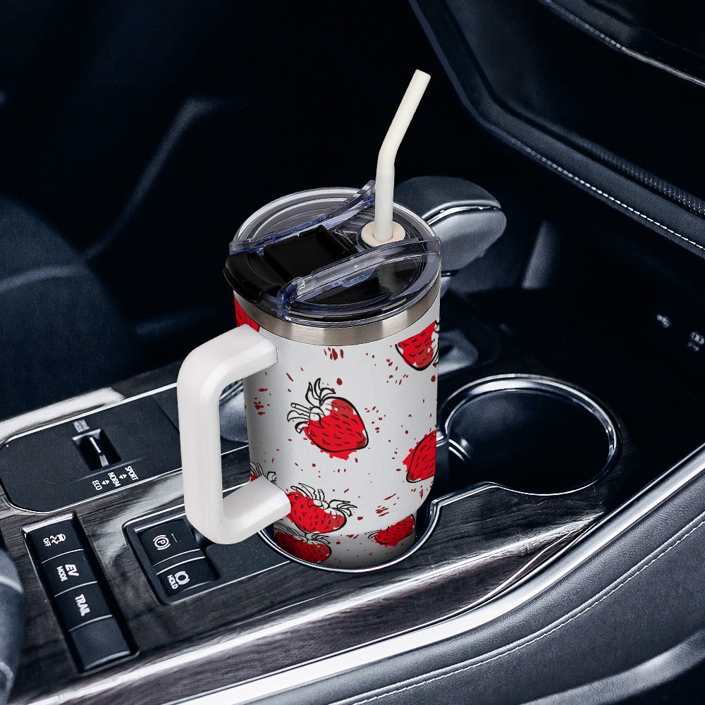 Strawberry Custom Large capacity car cup