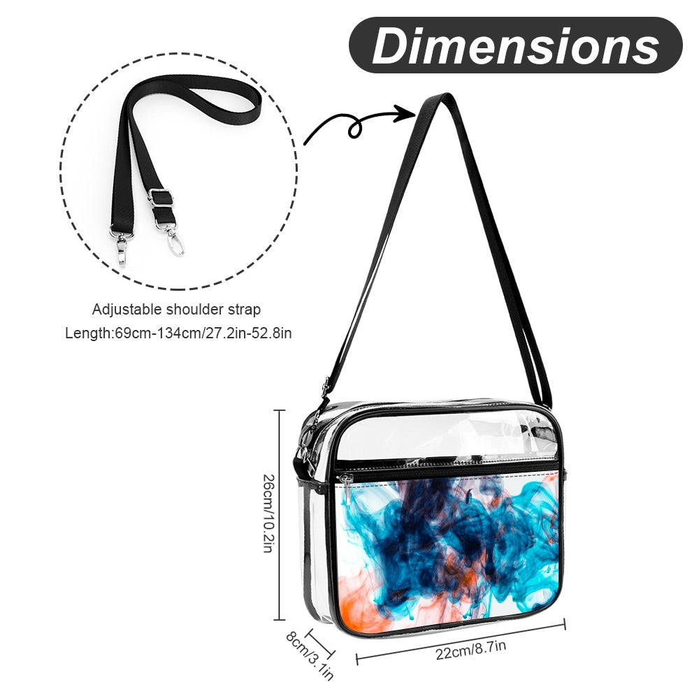 Transparent satchel set New