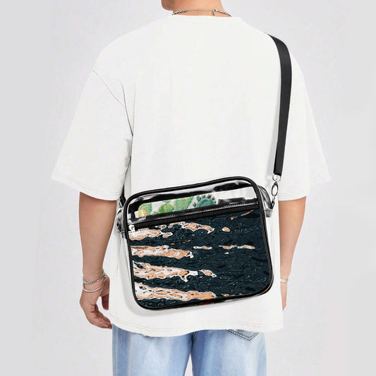 Transparent satchel set New