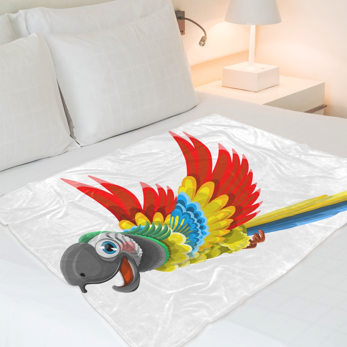 Ultra-Soft Micro Fleece Blanket 50*40(Made In Queens USA )