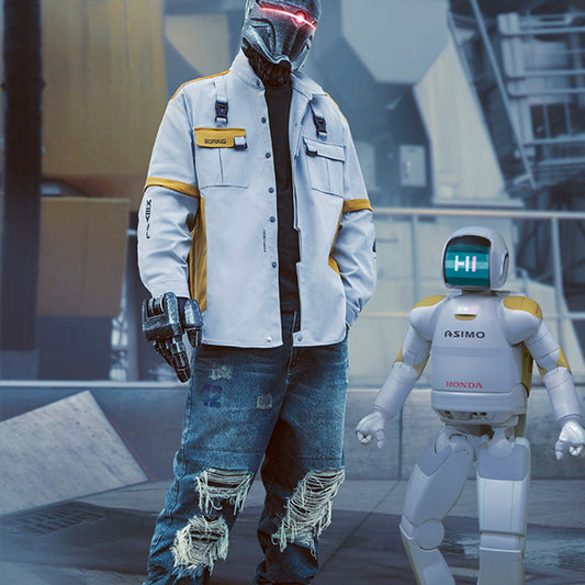 Punk Functional Style Detachable Street Work Clothes