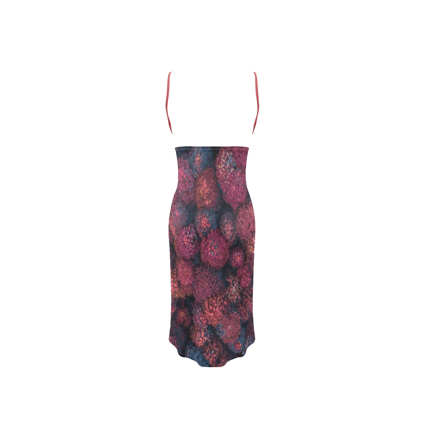 Spaghetti Strap Backless Beach Dress (D65)