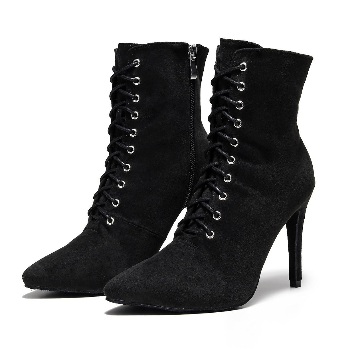 Lace-up Sexy Jazz Special High Heels Short