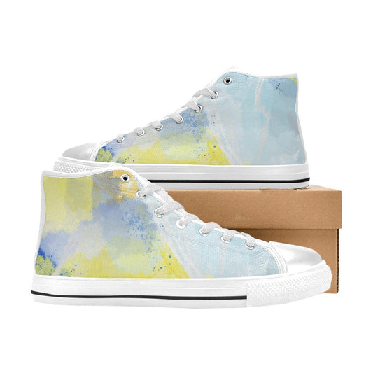 Custom High Top Canvas Shoes for Women Model017