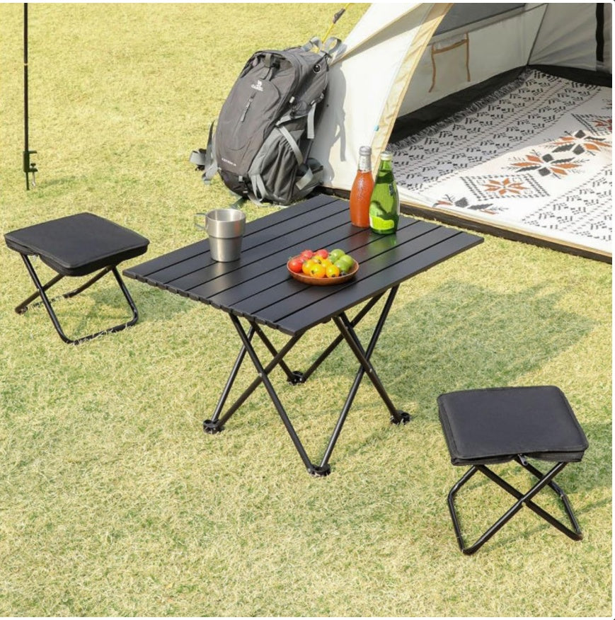 Folding Stool Camping Chair Seat Portable Mini Stool Outdoor Picnic Fishing BBQ