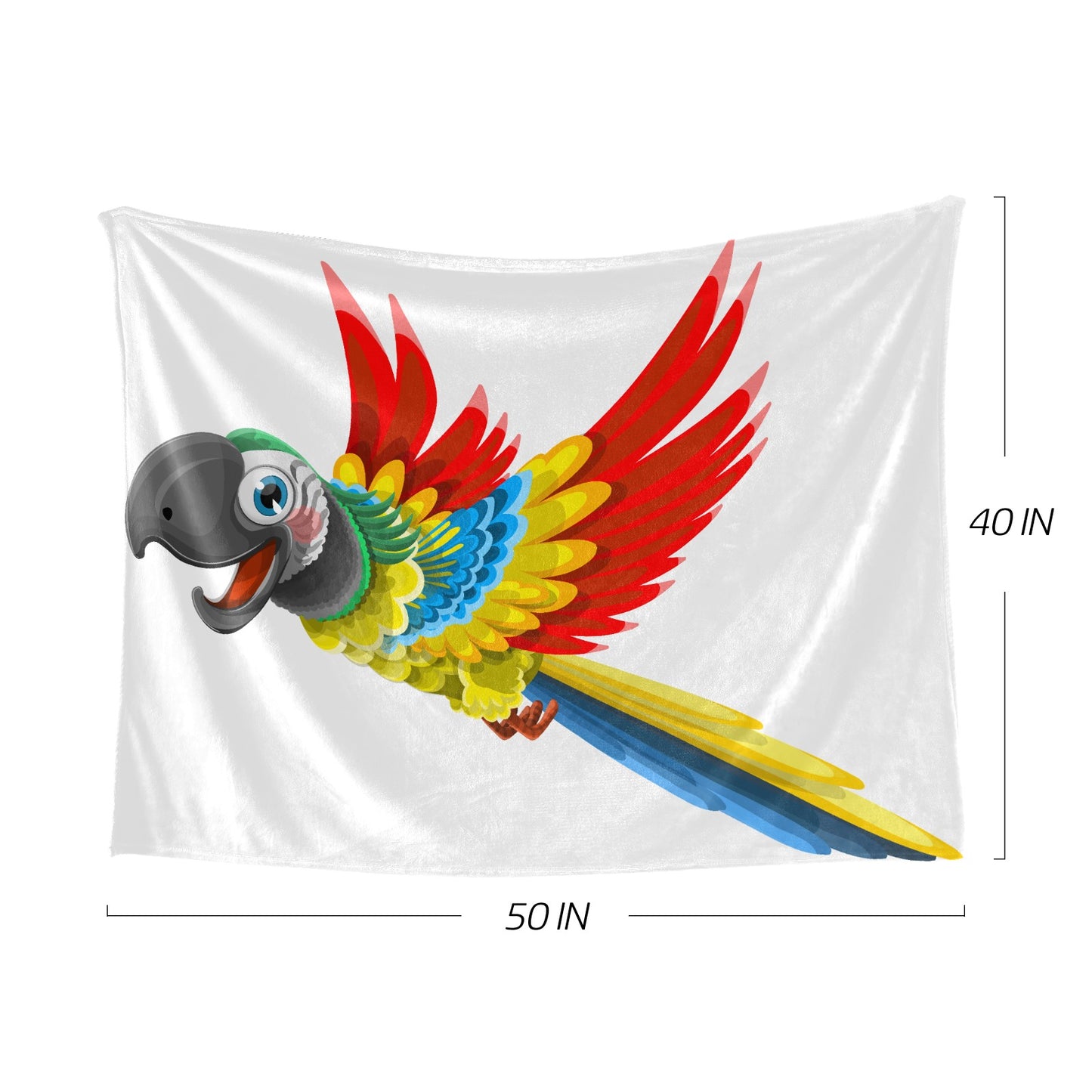 Ultra-Soft Micro Fleece Blanket 50*40(Made In Queens USA )