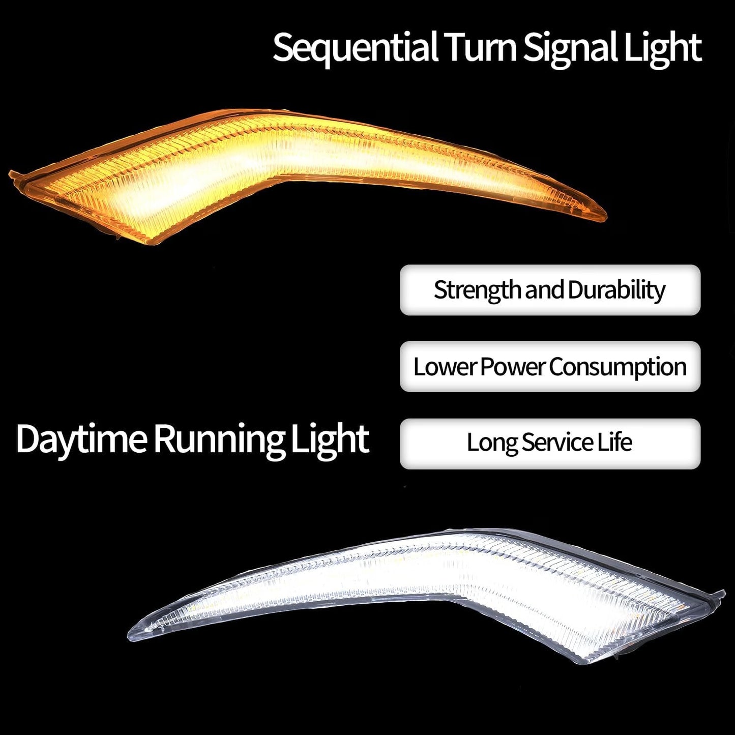 LED Daytime Running Lights For Automobiles