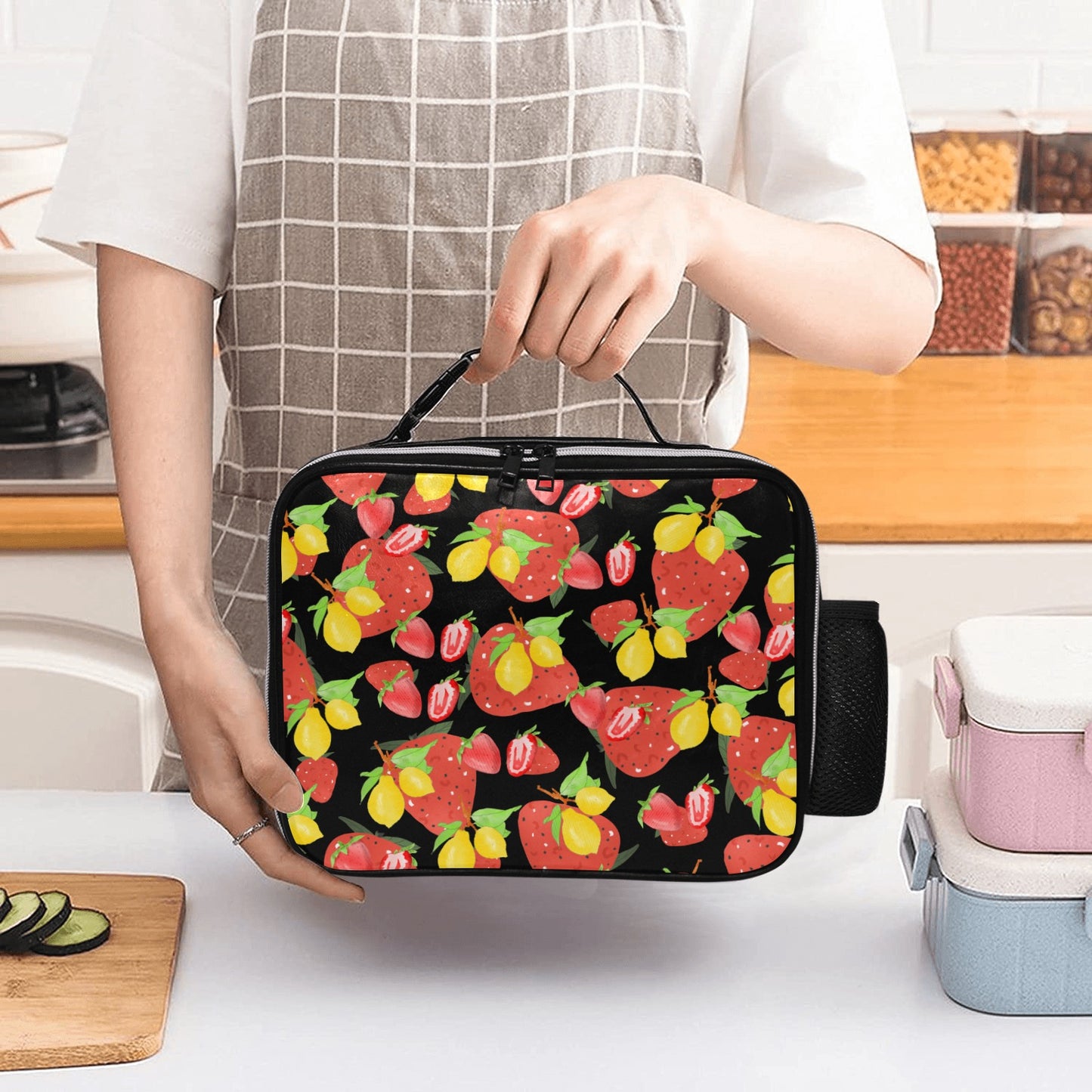 PU Leather Lunch Bag (1723)