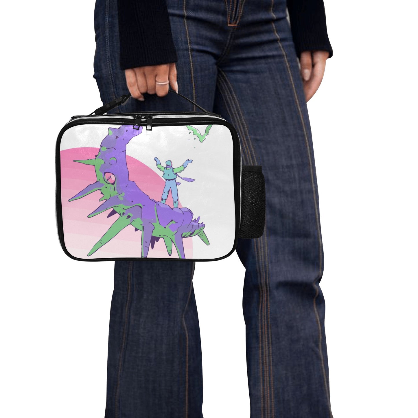 PU Leather Lunch Bag (1723)