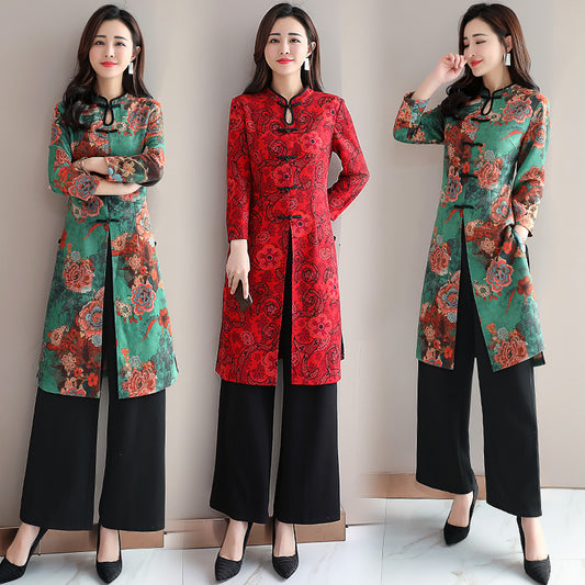 Ladies cheongsam dress