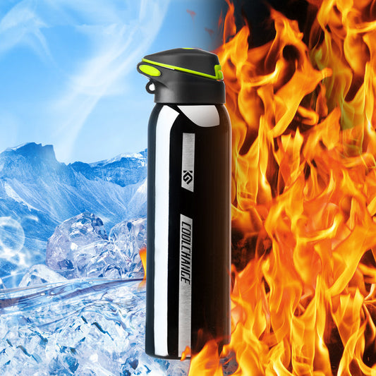 Riding stainless steel mug