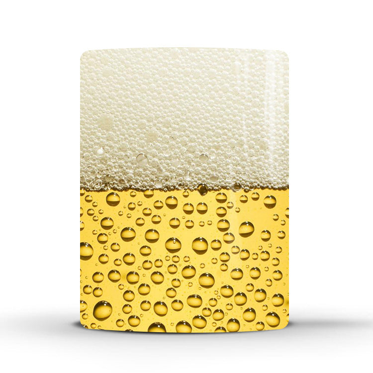 Beer bubble color changing mug