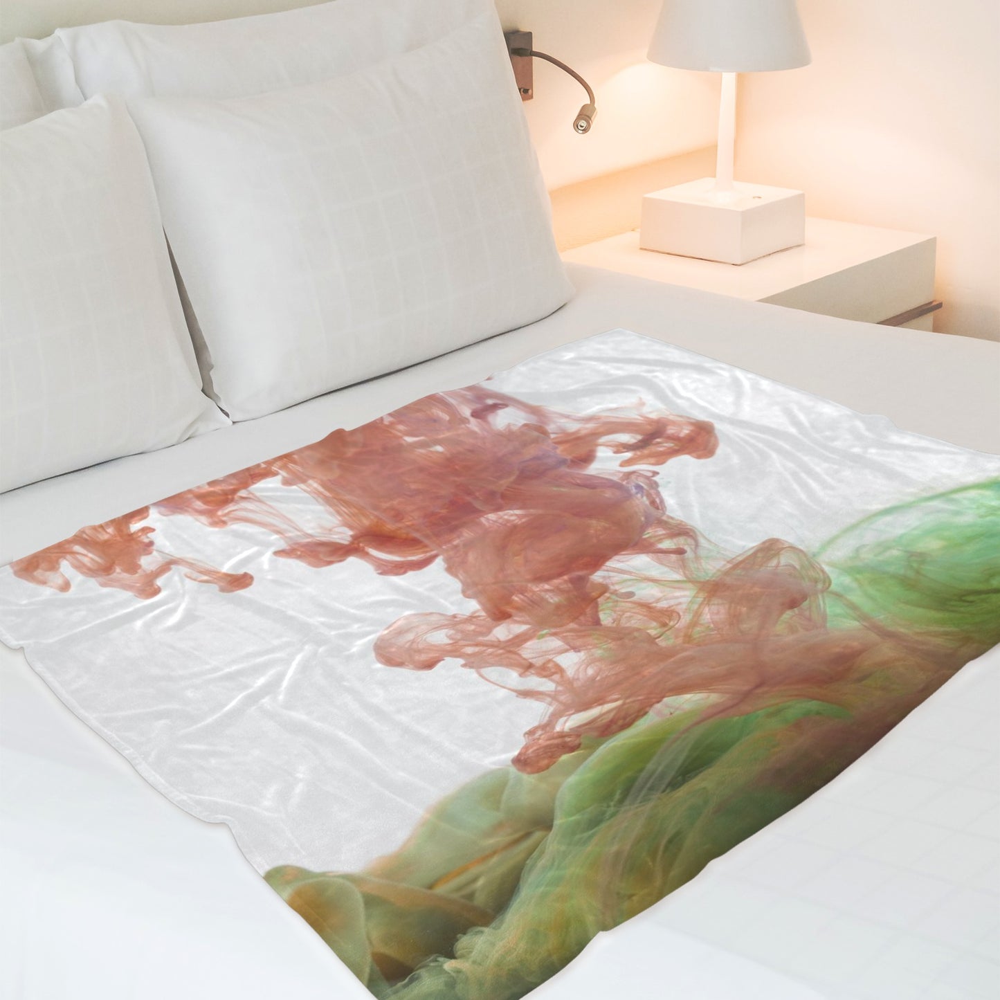 Ultra-Soft Micro Fleece Blanket 50*40(Made In Queens USA )