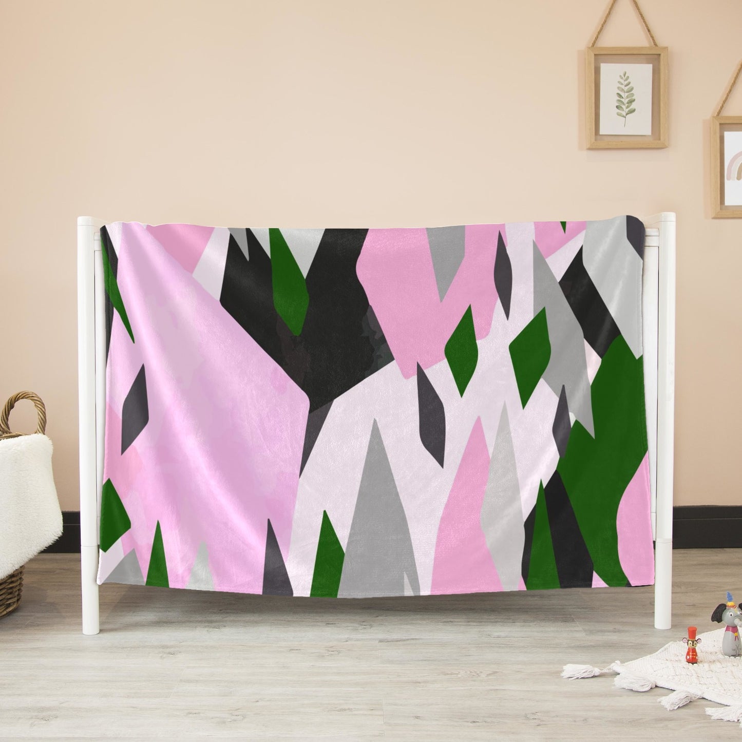 Ultra-Soft Micro Fleece Blanket 50*40(Made In Queens USA )