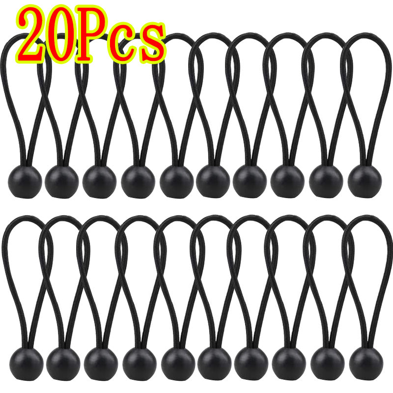 10  20  Bungee Ball Cords Heavy Duty Tarp Bungees Ties Elastic Tie Down Straps