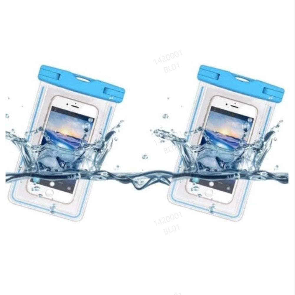 2 Packs Waterproof Phone Pouch For Drifting Diving Swimming, Underwater Dry Bag Case Cover For Phone
