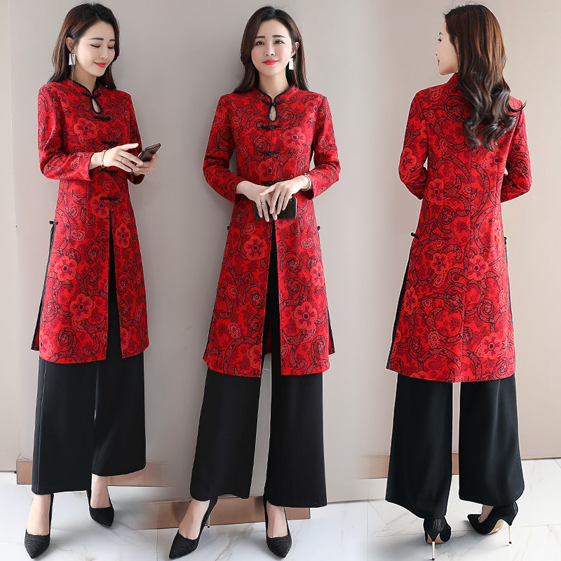 Ladies cheongsam dress