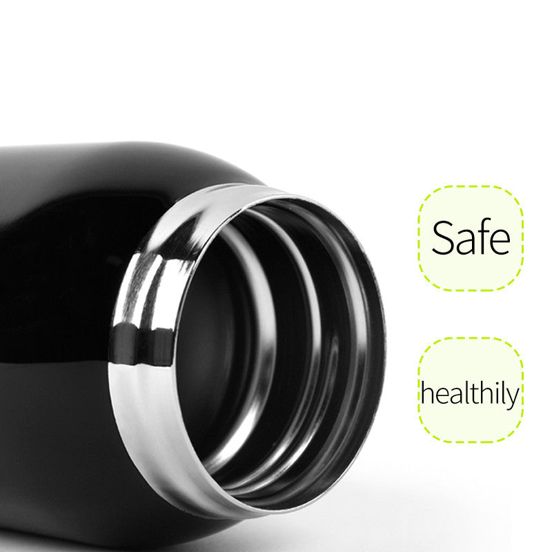 Riding stainless steel mug