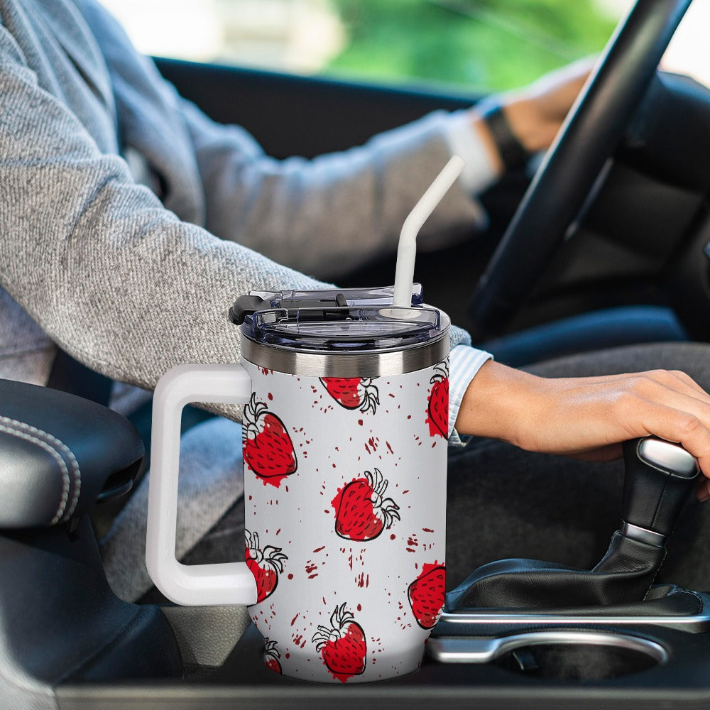 Strawberry Custom Large capacity car cup