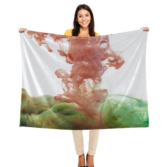Ultra-Soft Micro Fleece Blanket 50*40(Made In Queens USA )