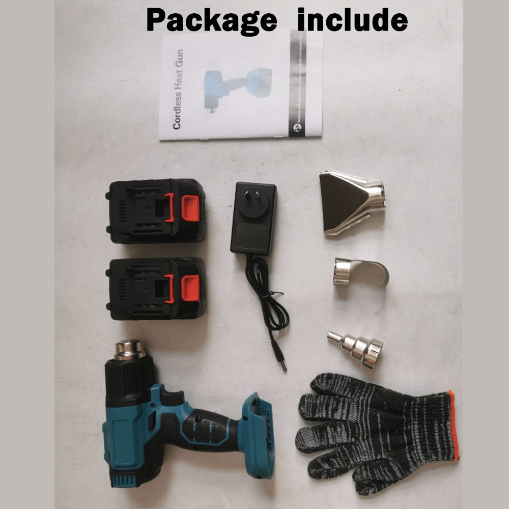 Lithium Ion Hot Air Gun Dual Battery