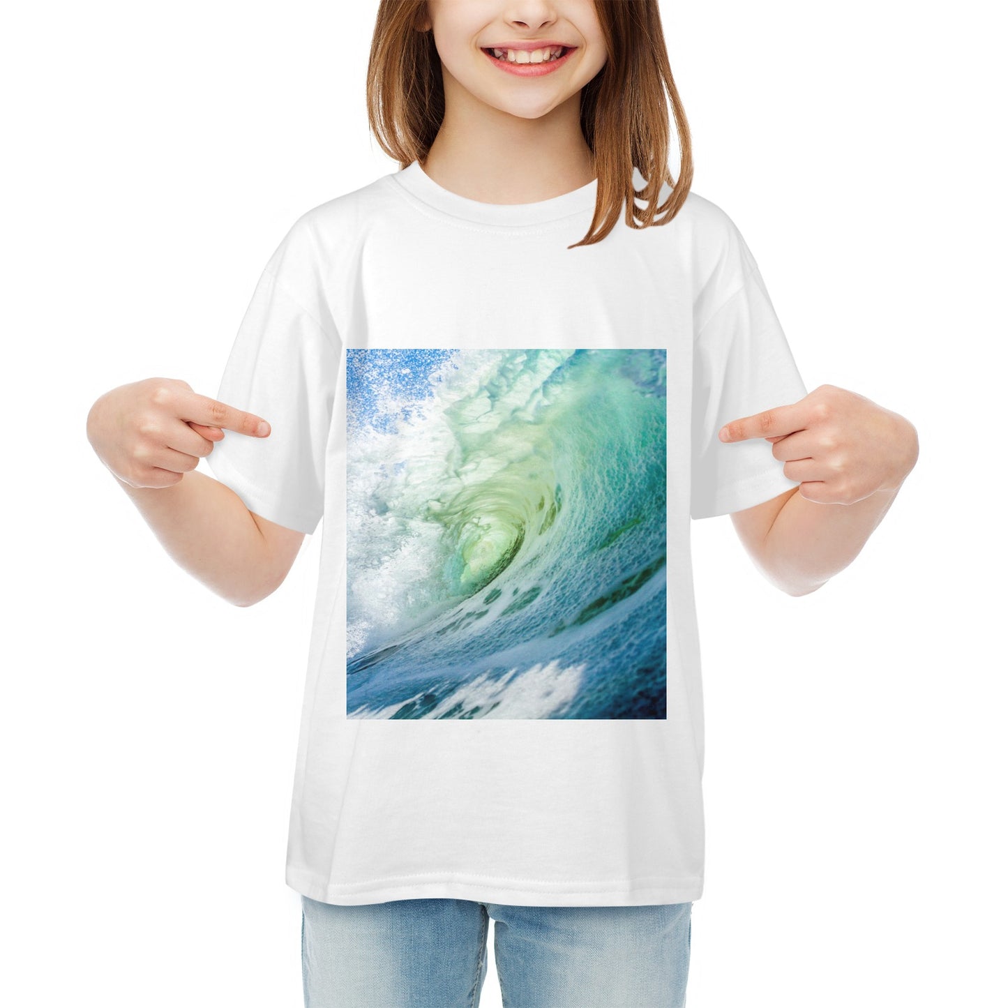 Kids' T-Shirt in USA Size Front Print（Made in USA，Ships to USA Only）