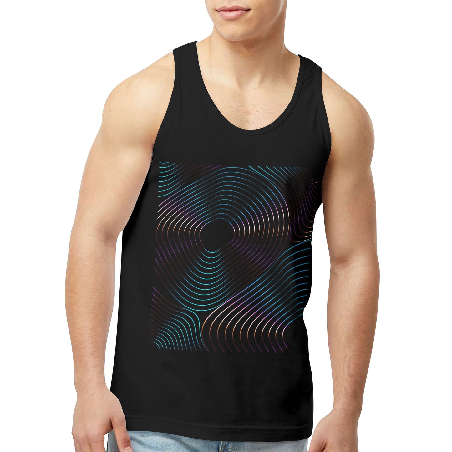 Men's Tank Top (Front Printing) Made in USA