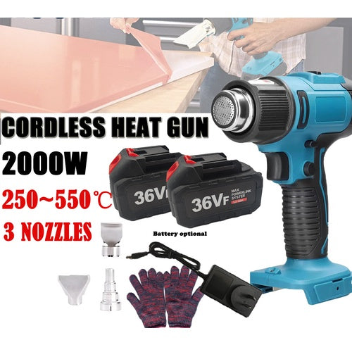 Lithium Ion Hot Air Gun Dual Battery