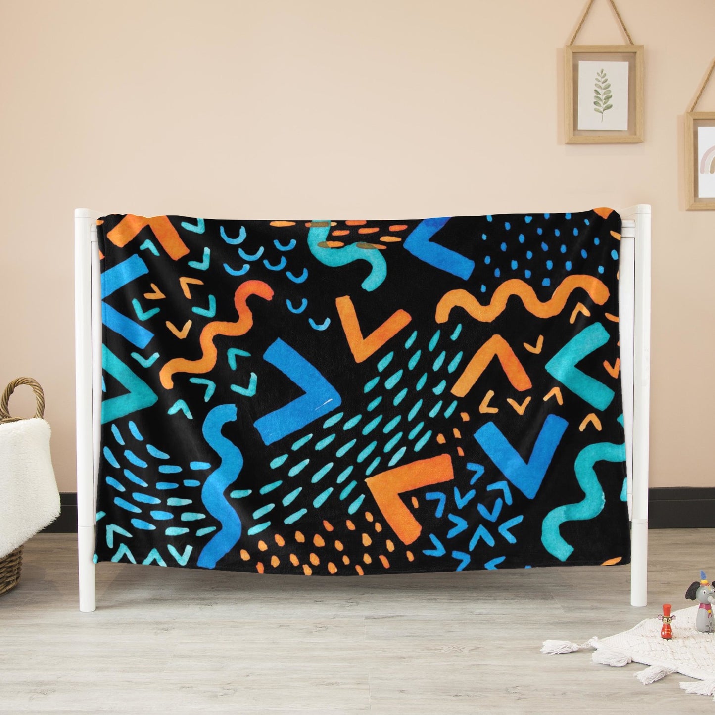 Ultra-Soft Micro Fleece Blanket 50*40(Made In Queens USA )