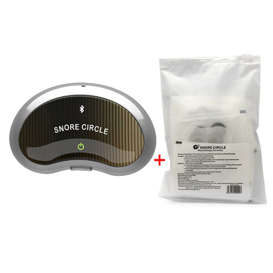Smart Anti Snoring Device Electronic Muscle Stimulator Plus With 20pcs Conductive Strips