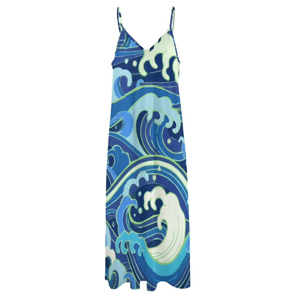 Sling Ankle Long Dress