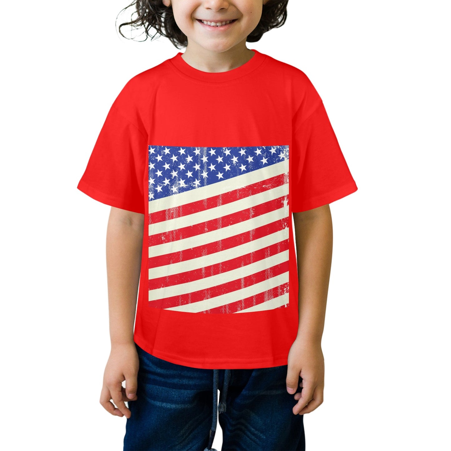 Kids' T-Shirt in USA Size Front Print（Made in USA，Ships to USA Only）