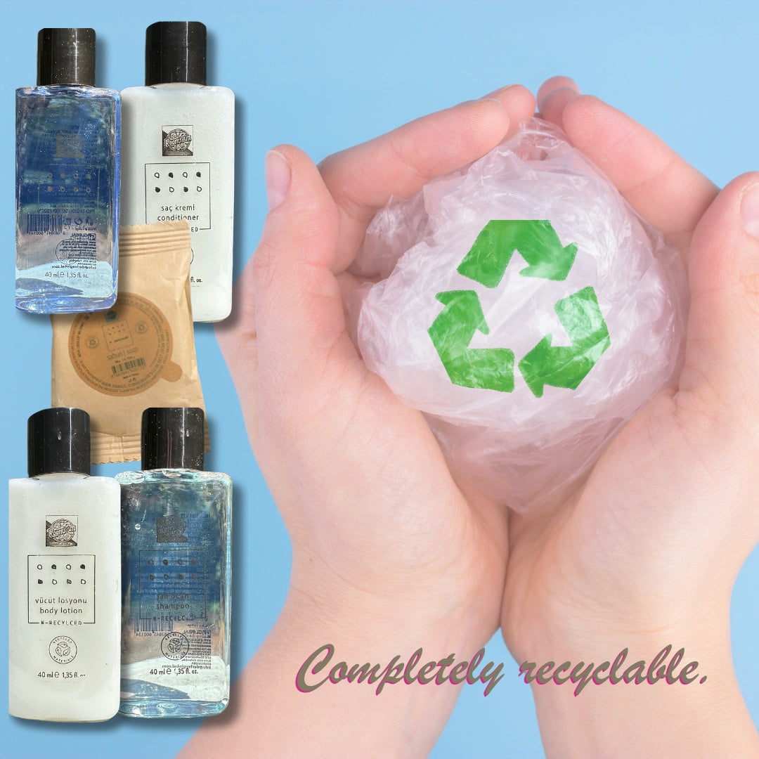 Roomsium NRecycled Turkish Bath Retreat 125 Piece Eco Luxury Amenities Set
