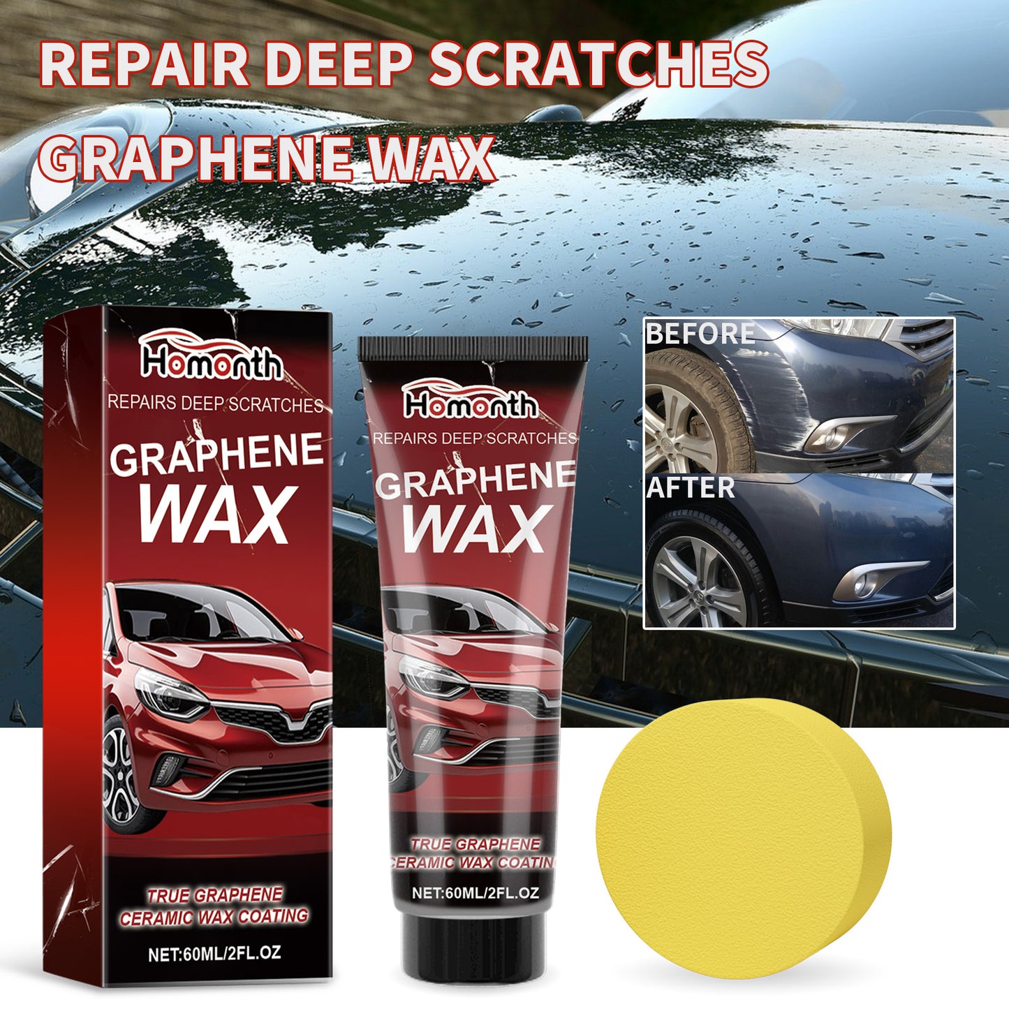 Car Scratch Repair Wax