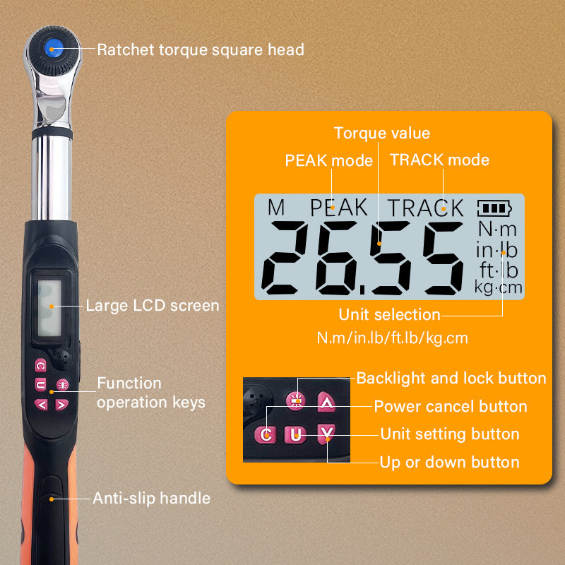 Digital Torque Wrench SN-135CN