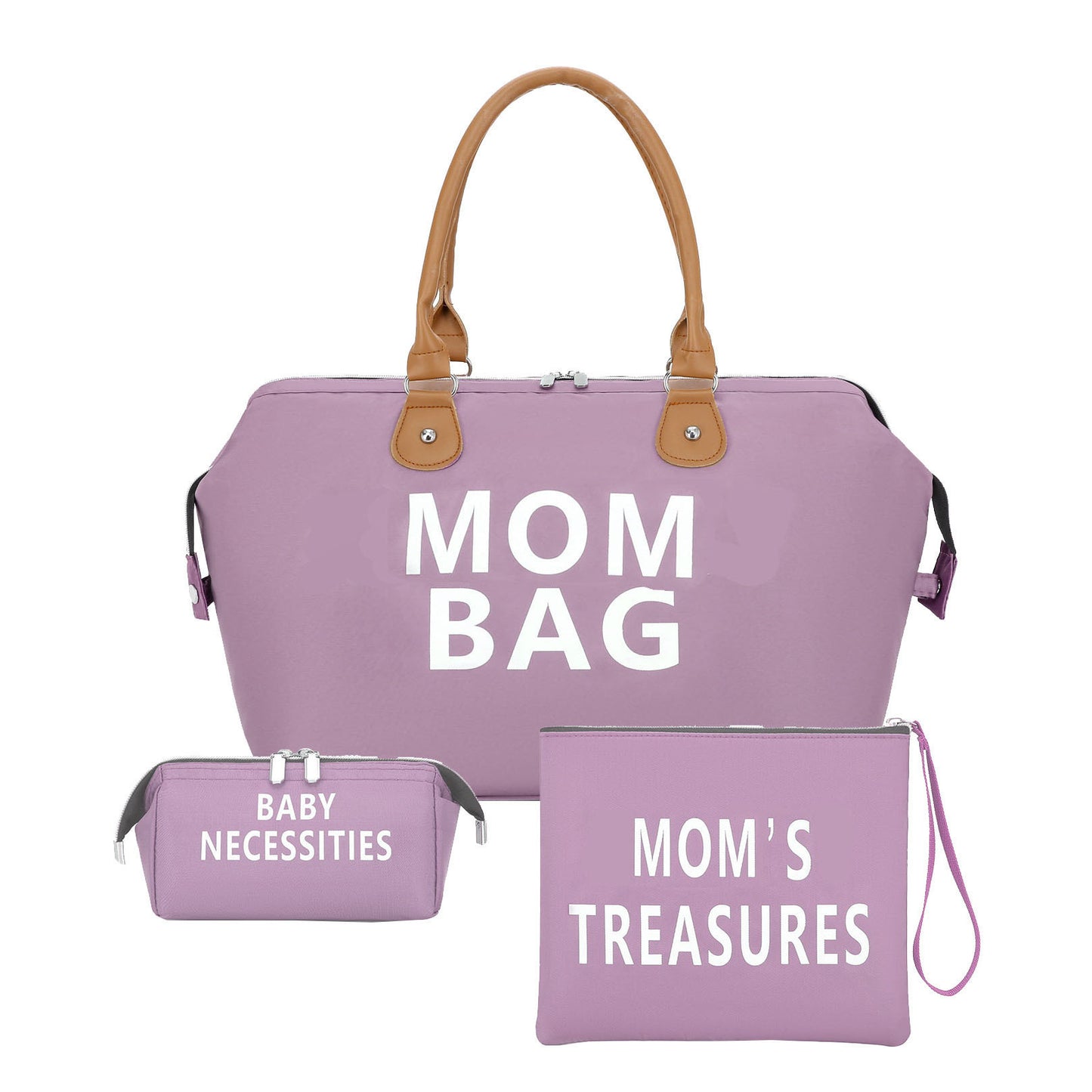 Multifunctional Large Capacity Waterproof And Hard-wearing Baby Diaper Bag Suit