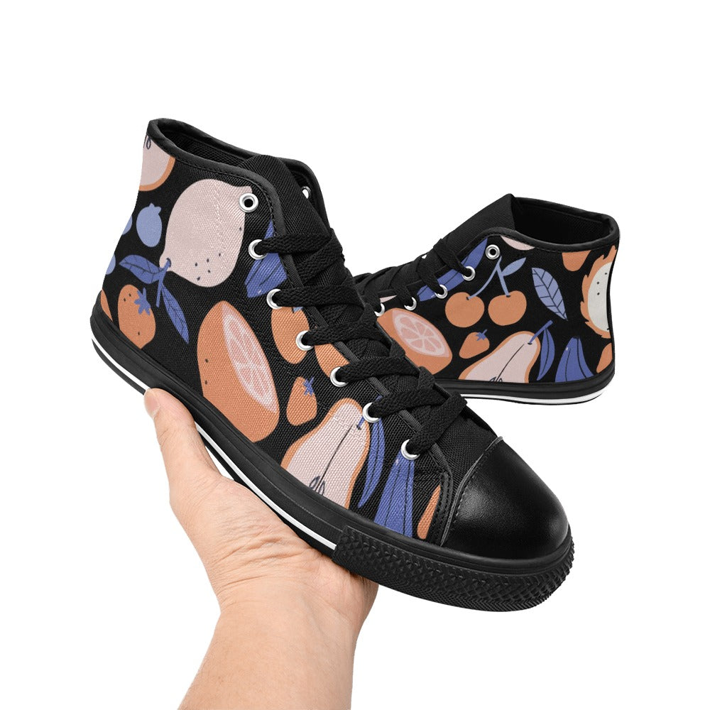 Custom High Top Canvas Shoes for Women Model017