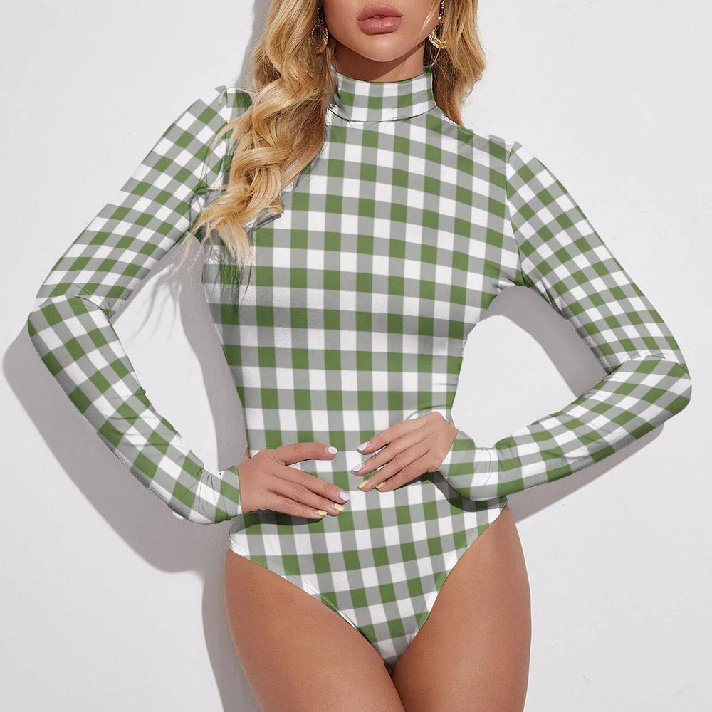 Women's Turtleneck Long Sleeve Bodysuit