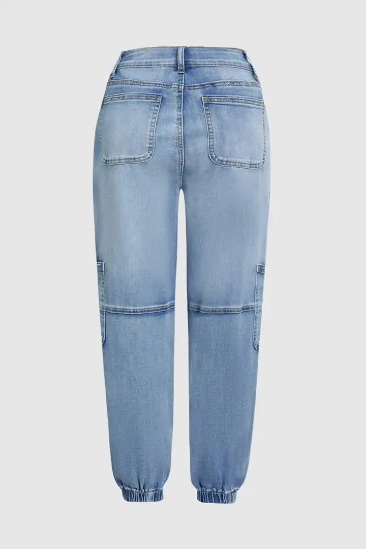 Women's High-Waist Lace-Up Jeans, Wide-Leg Full-Length Jeans With A Sexy Corset-Style Side Lacing, Statement Denim For Parties And Festivals Forbidden Platform - Temu