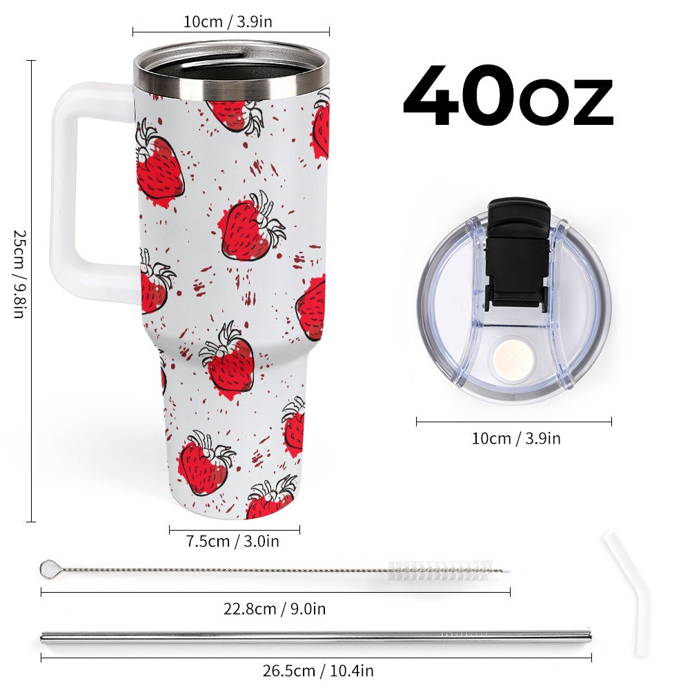 Strawberry Custom Large capacity car cup