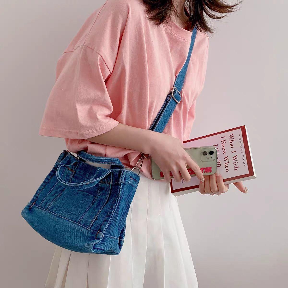 Fashion Blue Women's Crossbody Bag