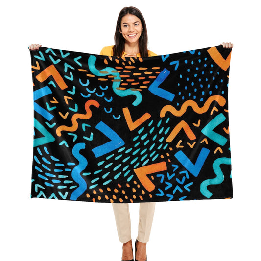 Ultra-Soft Micro Fleece Blanket 50*40(Made In Queens USA )