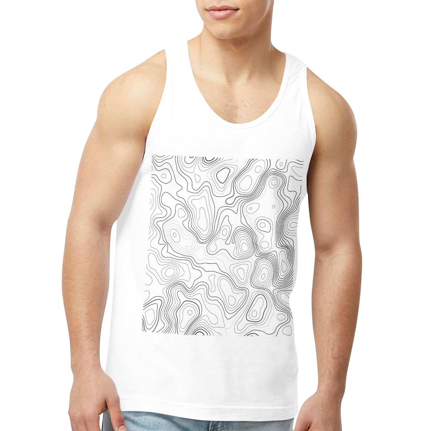 Men's Tank Top (Front Printing) Made in USA